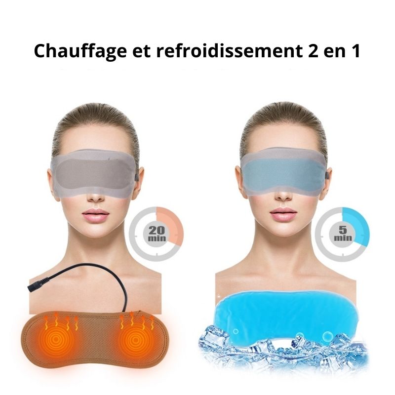1pc Masque Chauffant Électrique Pour Le Nez UBS, Massage Chauffant