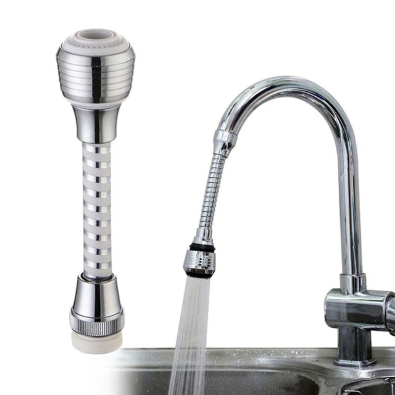 Embout de robinet orientable pour 50% d'économie d'eau sans perte de confort