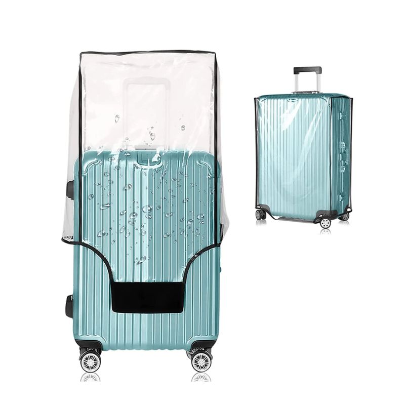 Housse de protection valise transparente universelle imperméable 28 ''  HS1300