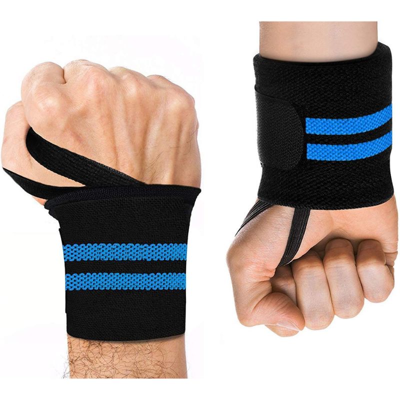 Protège poignets en cuir de vachette pour training de musculation en homegym