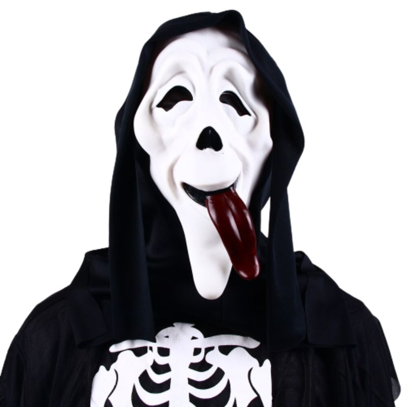 Décoration tête de mort gothique d'Halloween 27 cm : Deguise-toi, achat de