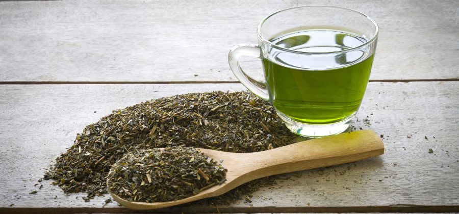 Como perder barriga com chá verde?