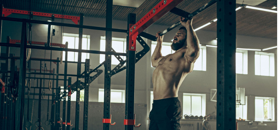 6 steps to doing pull-ups with a rubber band