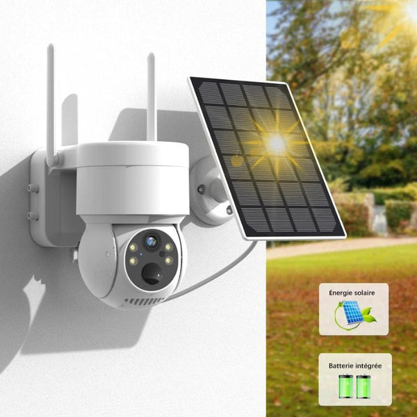Caméra de surveillance solaire – Fit Super-Humain
