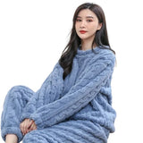 Combinaison pyjama polaire femme