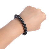 Bracelet onyx noir