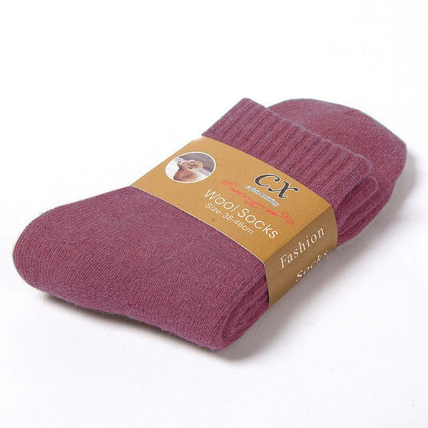 Chaussette laine grand froid