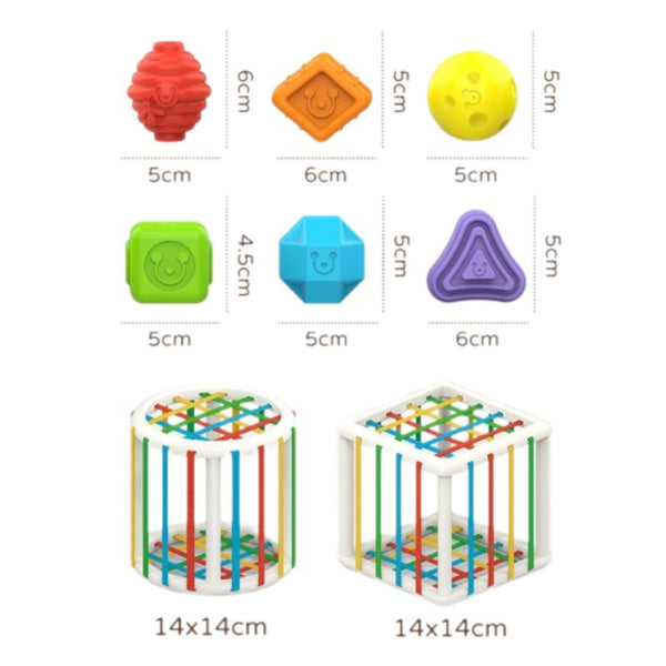 Cube d'éveil Montessori