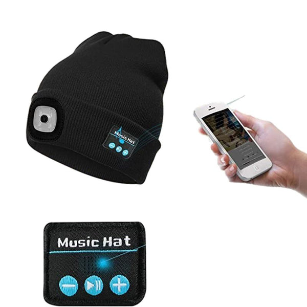 Bonnet connecté Bluetooth – MUSIC HAT –