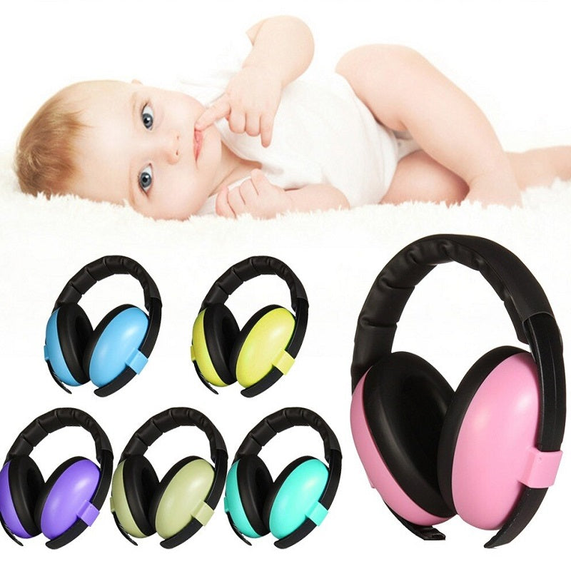 Noise canceling baby headphones