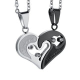<tc>Couple Heart Necklace</tc>