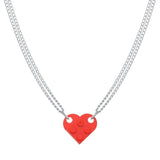 <tc>Lego Heart Necklace</tc>