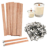 Wooden wick for candle