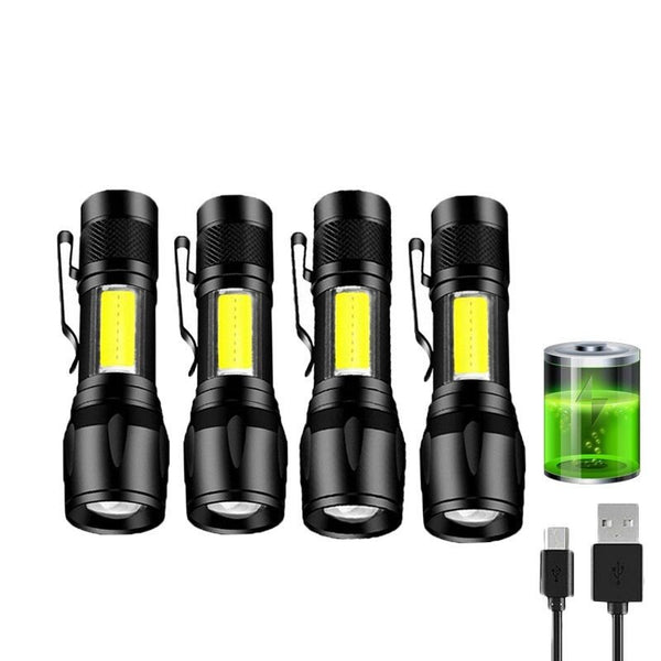 Lampe Torche Rechargeable LED - HUBY