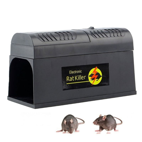 Piège à rats électrique Piège à souris réutilisable Pièges à rats Pièges à  parasites sans cruauté Tuer rongeur Zapper Travail pour les souris