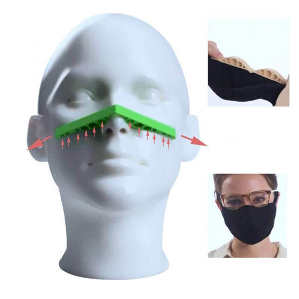 Anti-fog nose clip