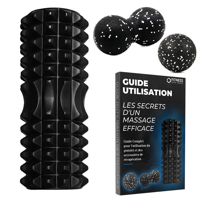 Roller and massage ball pack