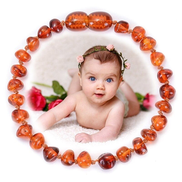 Bracelet ambre bébé – Fit Super-Humain