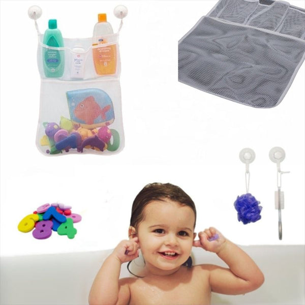 Organisateur de jouets de bain pour enfants parfait grand filet de jouet de  bain pour baignoire et salle de bain 