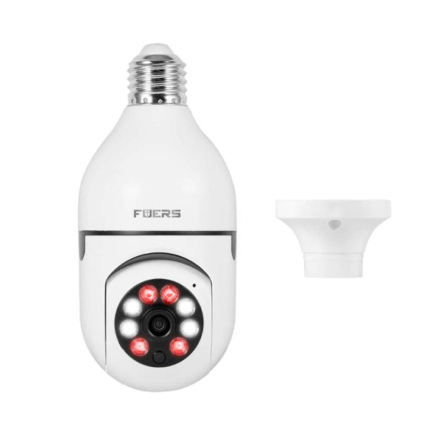 32gb Ampoule Caméra de Surveillance Wifi Vision Nocturne 1080p App