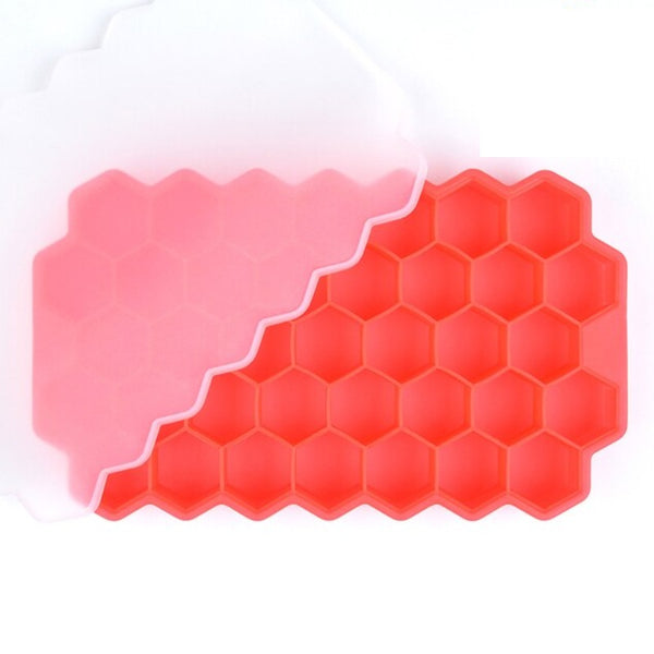 Silicone ice cube mold