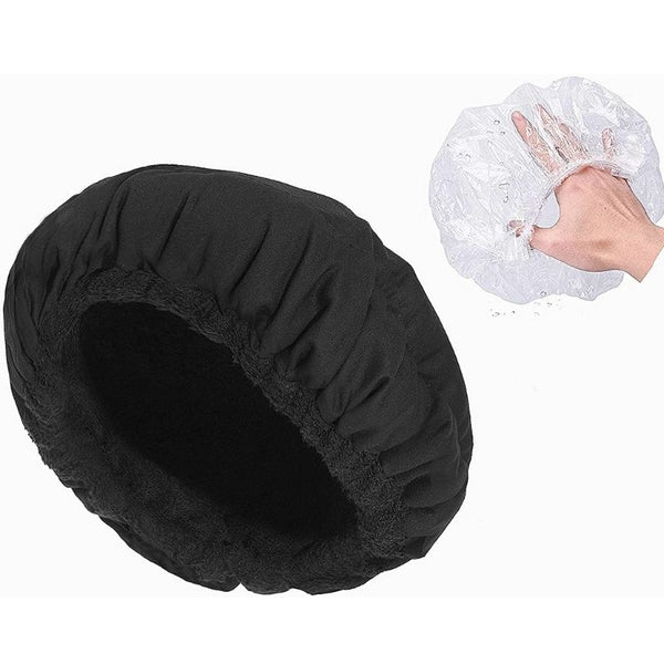 Bonnet Chauffant Réglable Noir Pour Cheveux Bonnet Chauffant - Temu Canada