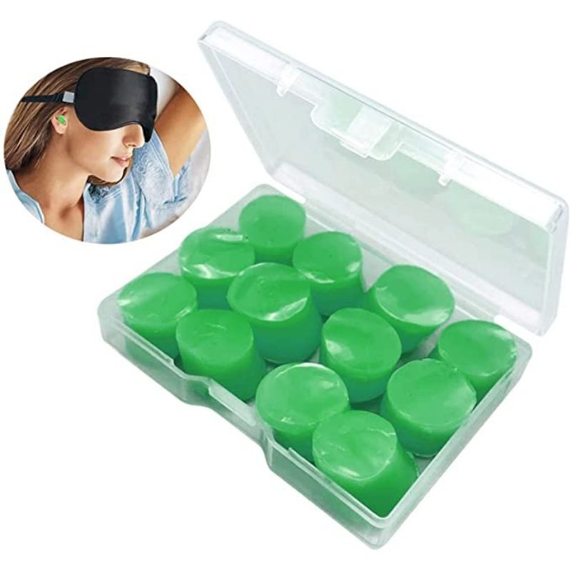 Bouchons d'oreilles en Silicone pour enfants, 12 pièces/boîte