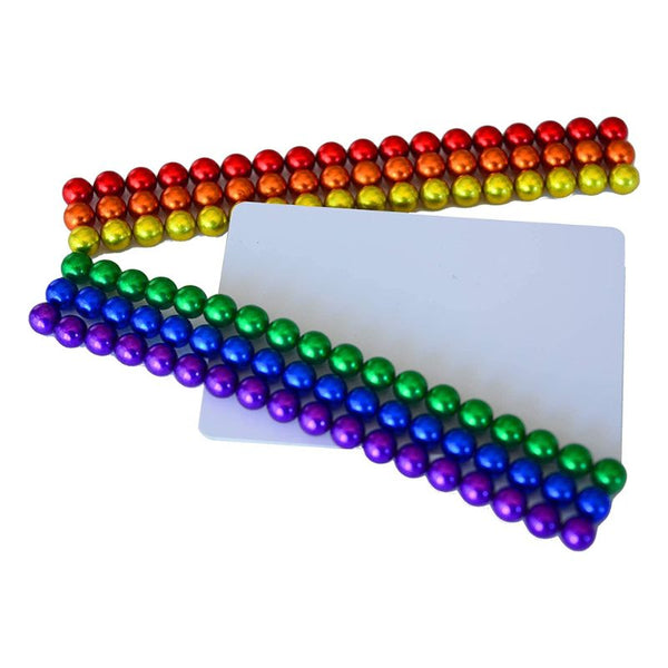 Cikonielf boule magnétique en Ferrite Boules magnétiques anti-Stress, 100  pièces, jouet de bureau, beaux aimant 12mm/0,47 pouces