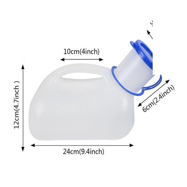 VGEBY urinoir portable pour hommes 4 pièces sacs d'urine jetables scellage  efficace conception unisexe outil de toilette LF055