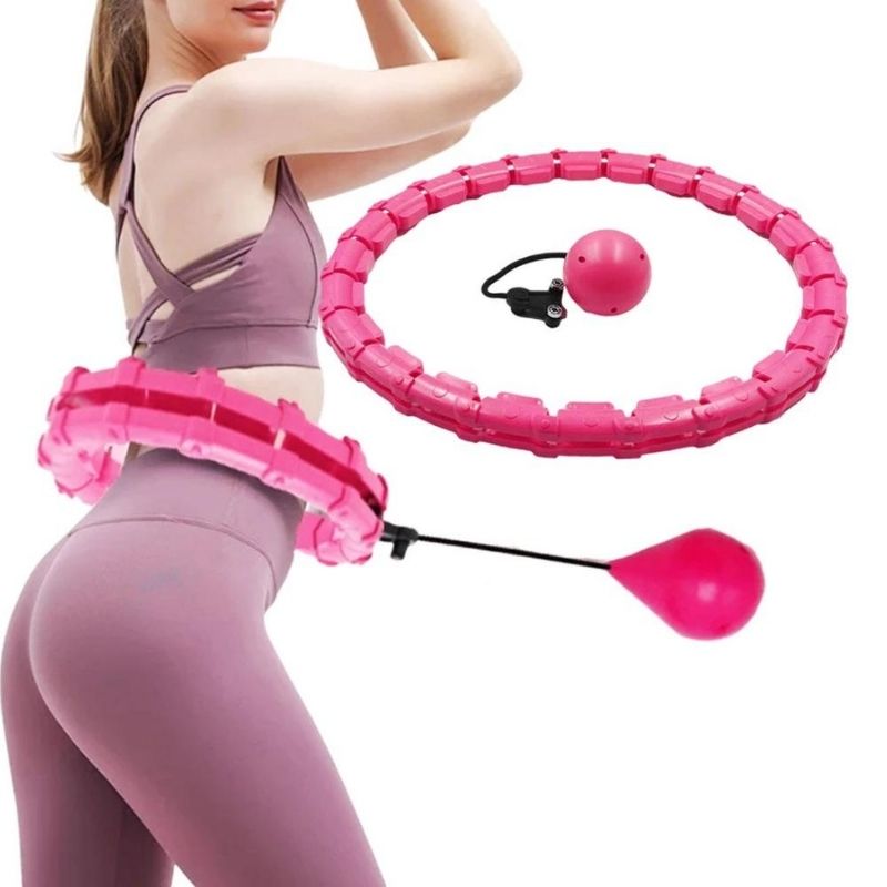 Smart Hula Hoop, Cerceau de Fitness pour Perte de Poids pour Adultes,  Cerceau d'exercice Smart Hoola avec 27 nœuds réglables pour Femmes et  Hommes(Pink) : : Sports et Loisirs