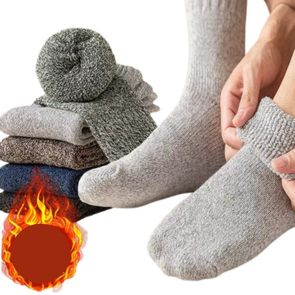Chaussettes thermiques isolées pour hommes et femmes, chaussettes