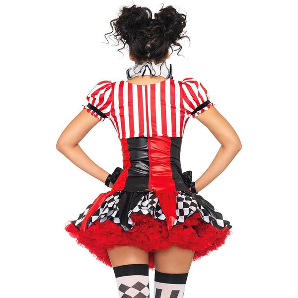 <tc>Women's Halloween Clown Costume</tc>