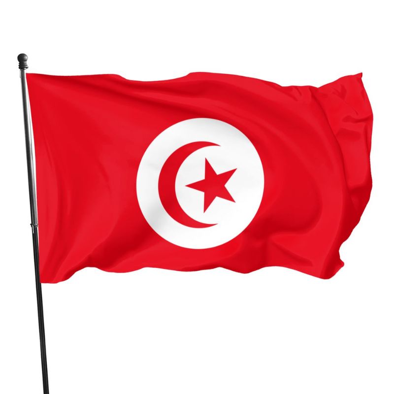 Drapeau Tunisie – Fit Super-Humain