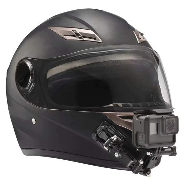 Fixation support gopro casque moto