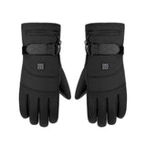 Heated cycling gloves