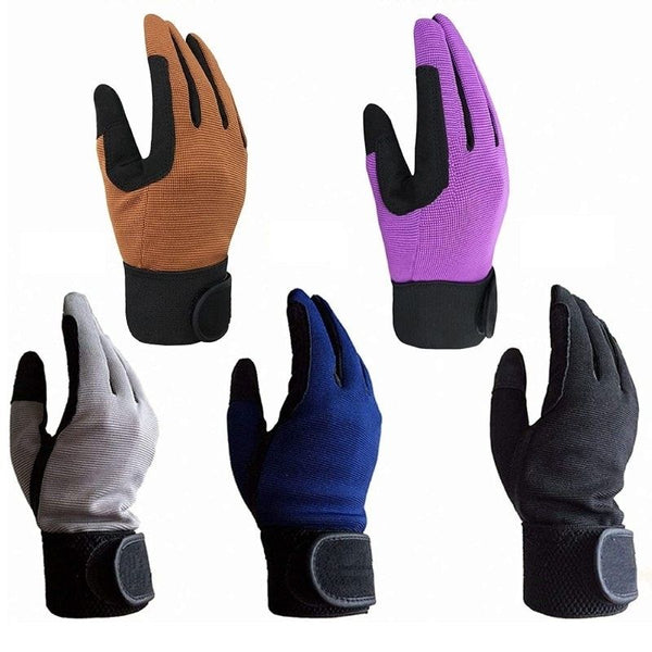 Horse riding gloves