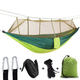 <tc>Camping hammock with mosquito net</tc>