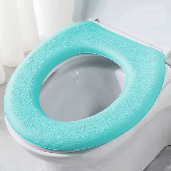 Housse de siège de toilette avec poignée de levage – douce et