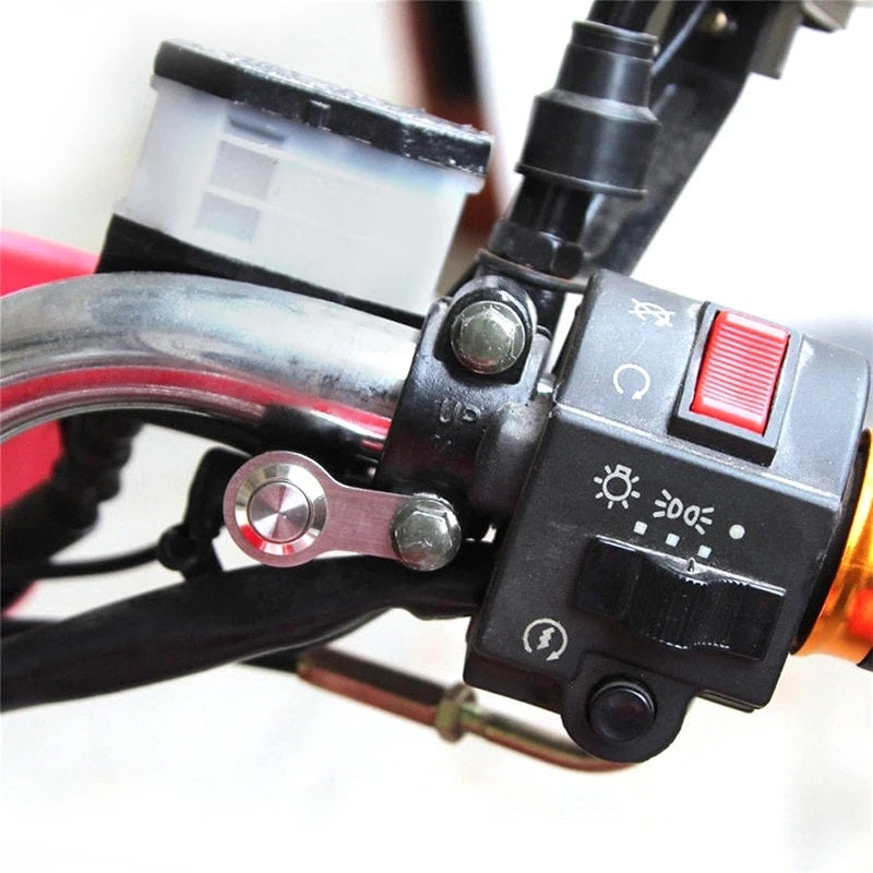 Interrupteur universel pour guidon moto 22mm électricié moto equip'moto