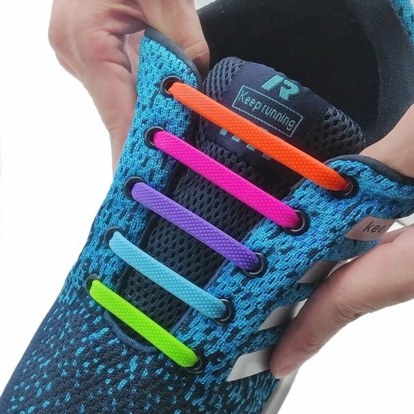 <tc>Elastic silicone shoelaces</tc>