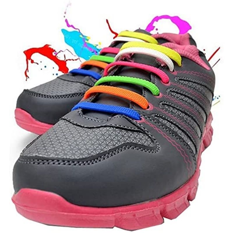 <tc>Elastic silicone shoelaces</tc>