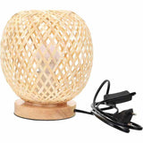 Lampe à poser bambou