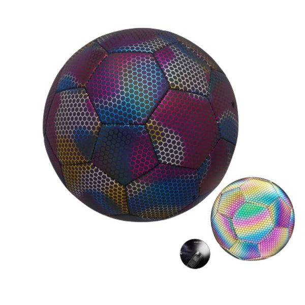 RUNIGHT Ballon de football lumineux – Pompe et filet