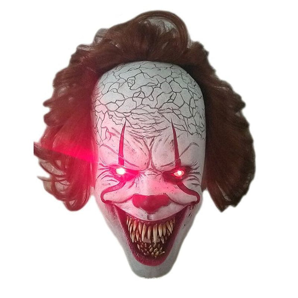 <tc>maschera da clown luminosa</tc>