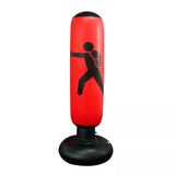 Inflatable punching bag