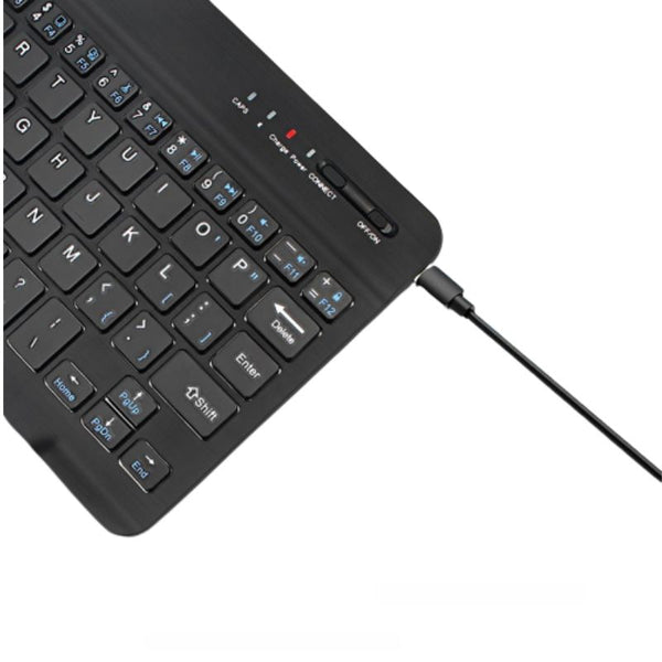 Ultraslim Mini clavier Bluetooth sans fil avec pavé tactile pour Windows Pc  Android Tablet