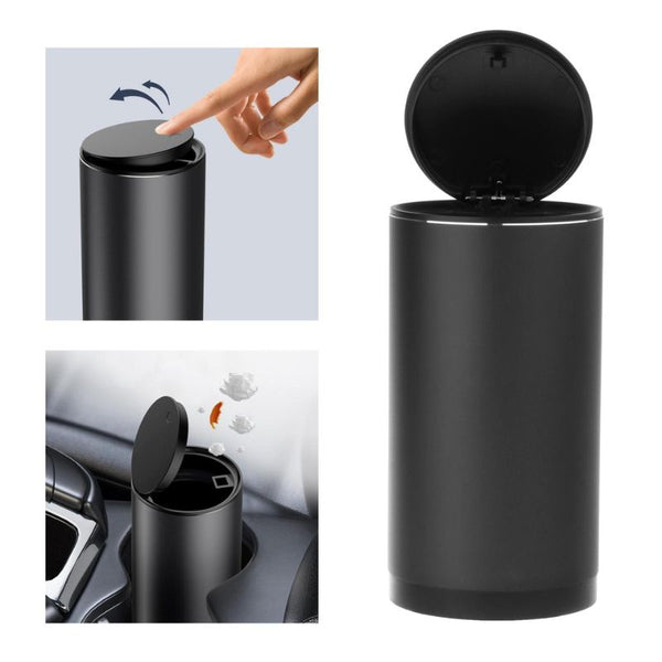 Porte-gobelet pour poubelle de voiture, Mini poubelle pour smart