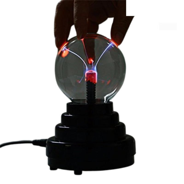 Agiferg Boule Magique Lampe à Ions Électrostatiques Boule de Lumière Lampe  Magique Boule de Plasma 
