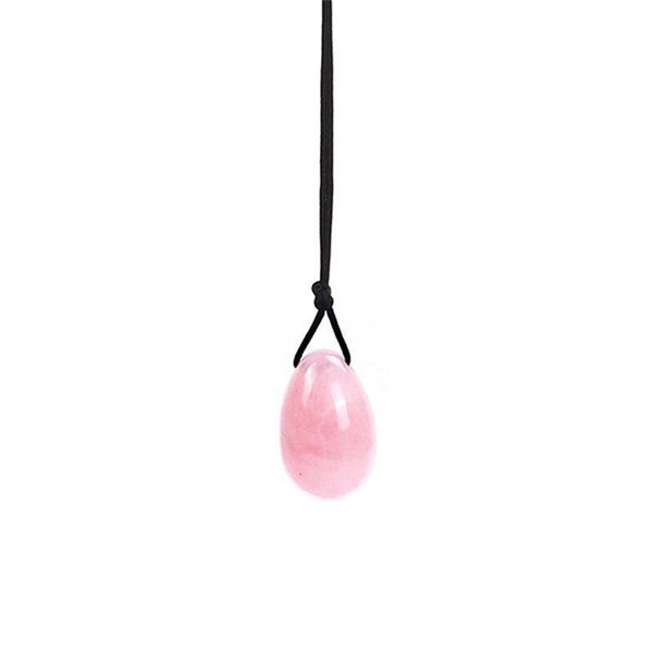 Œuf de yoni quartz rose