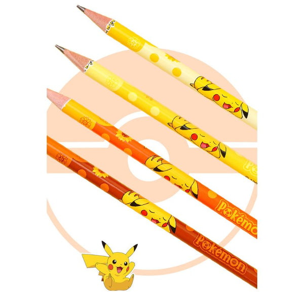 Crayon, gomme, règle 15 cm, taille crayon - Pokemon
